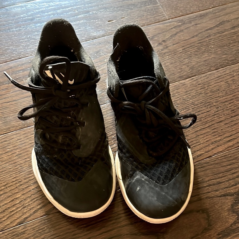 They are black and white goes with everything Nikes their zoom hyper court